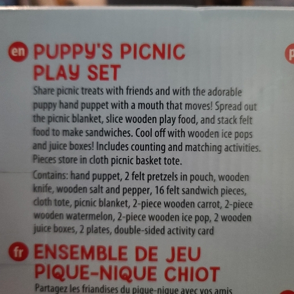 Melissa & Doug Puppy's Picnic play set - Picture 3 of 5